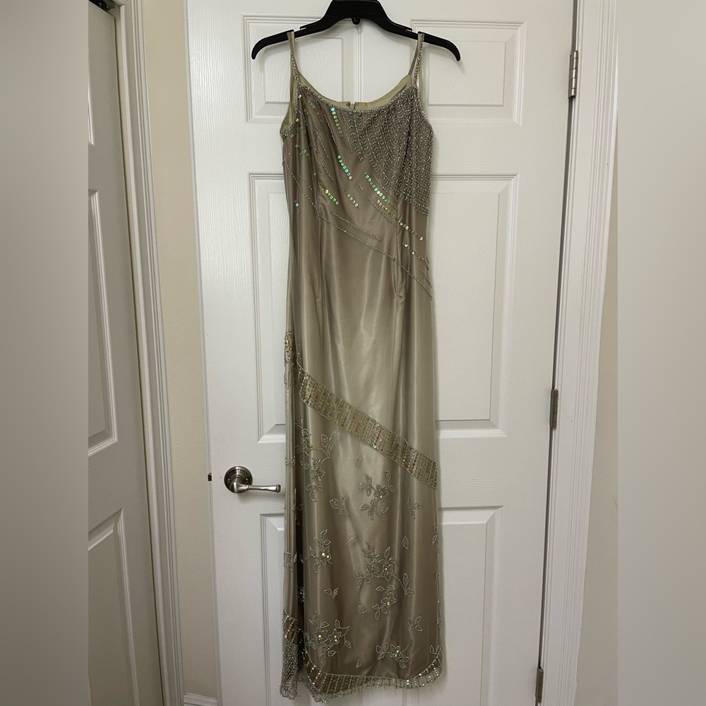 Sage colored Matini Collection dress , size 12